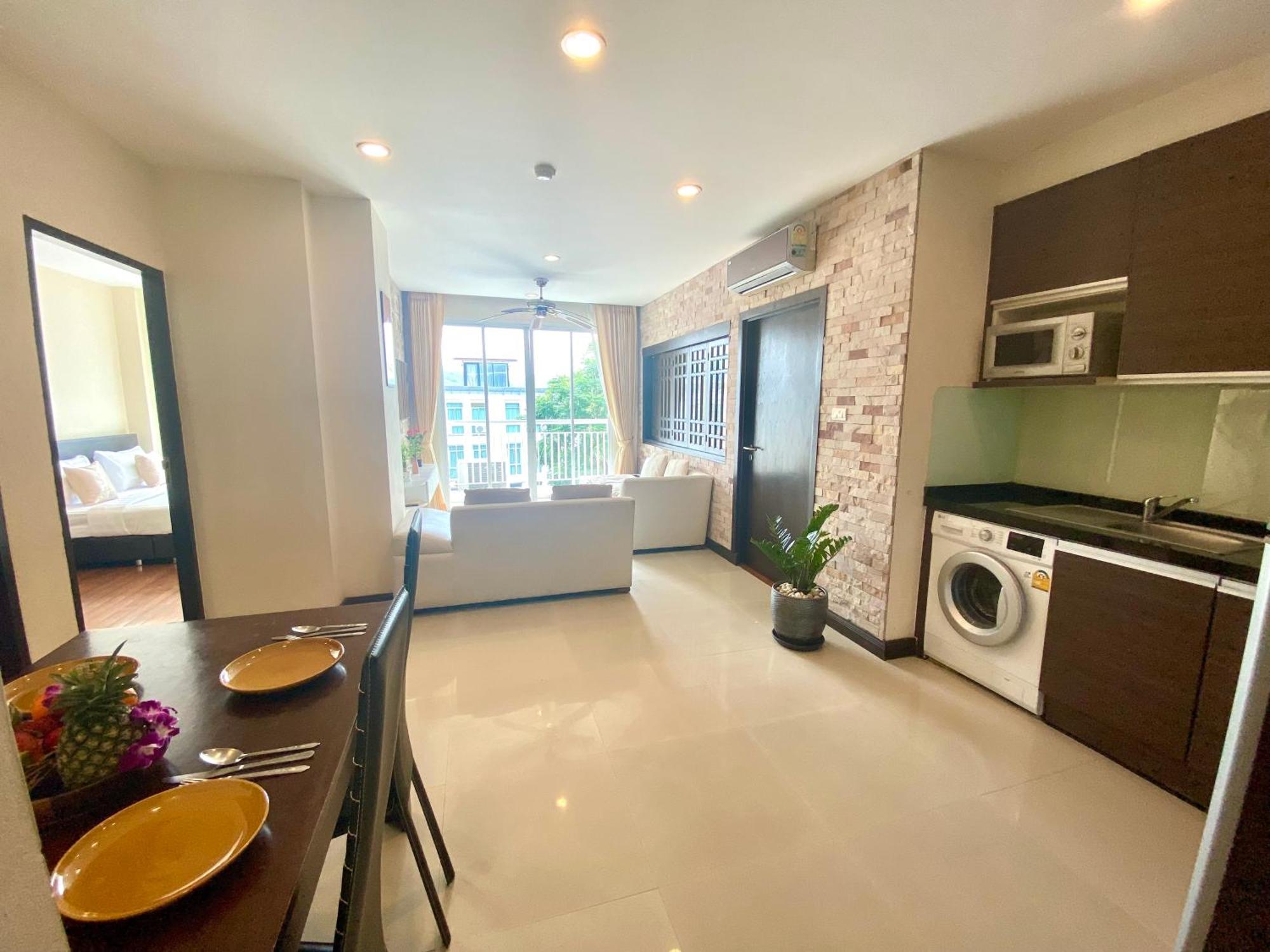 อพาร์ทเม้น 2 Brs Flat Near Fishermans Village