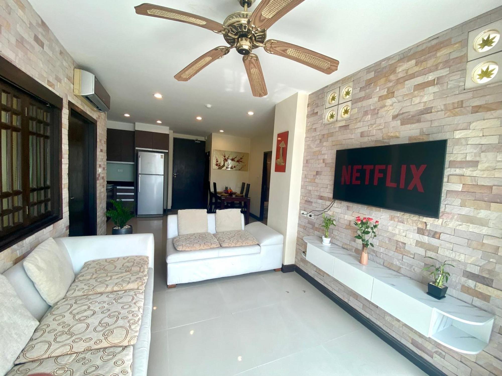 2 Brs Flat Near Fishermans Village อพาร์ทเม้น บ่อผุด